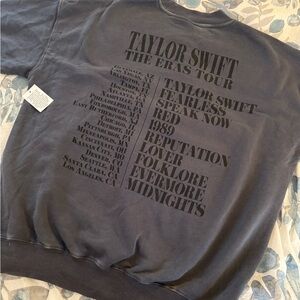 Taylor Swift The Eras Tour - Blue Crewneck